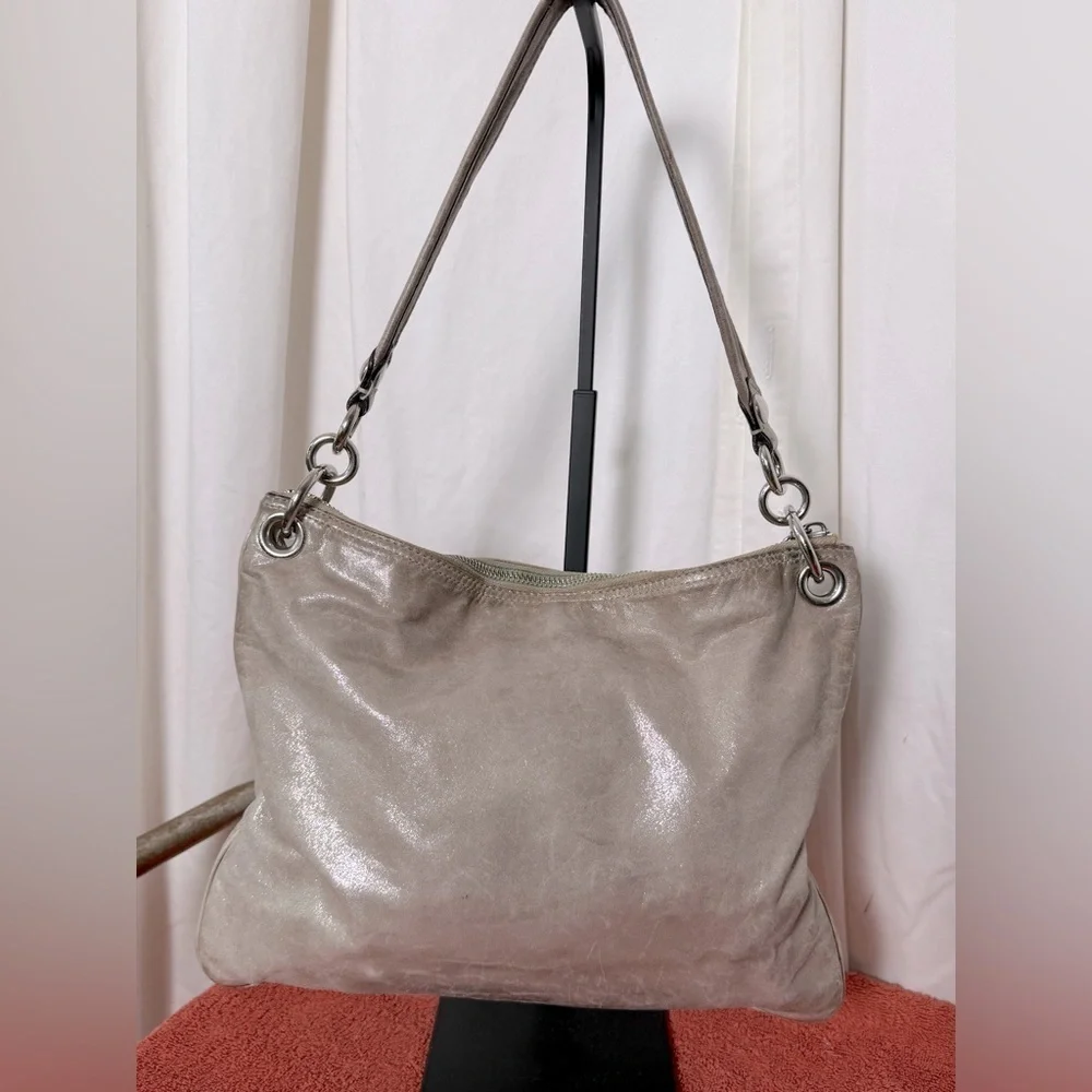 Coach Poppy 17048 Metallic Shoulder‎ Handbag Purse